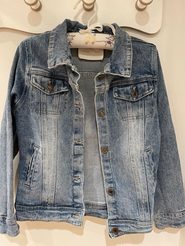 Cazadora vaquera niña 10-12