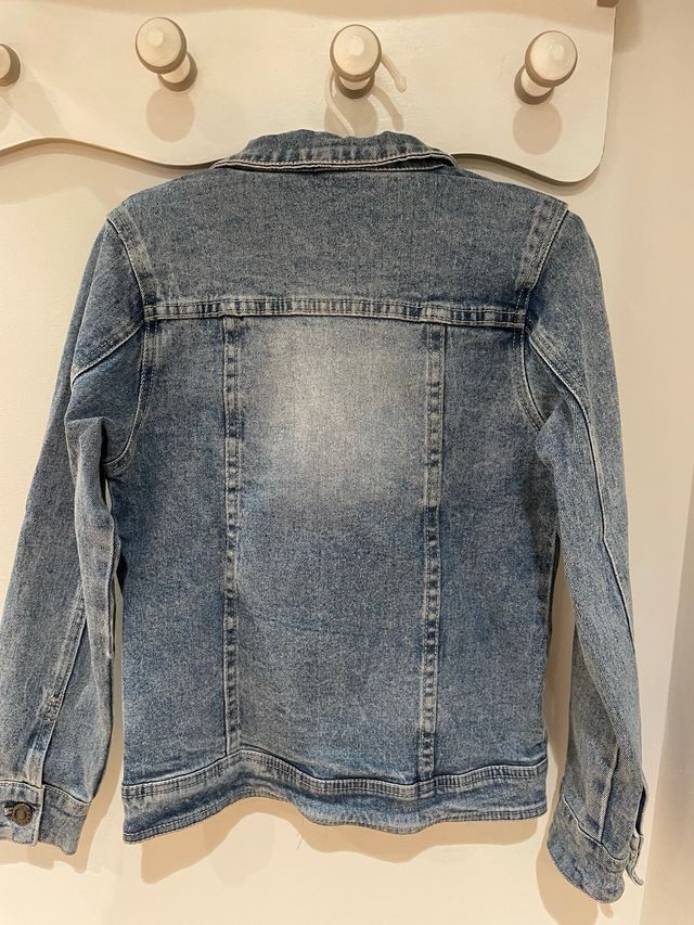 Cazadora vaquera niña 10-12