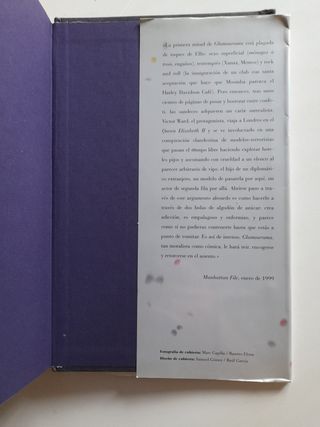 Glamourama, Bret Easton Ellis Primera Edición 1999