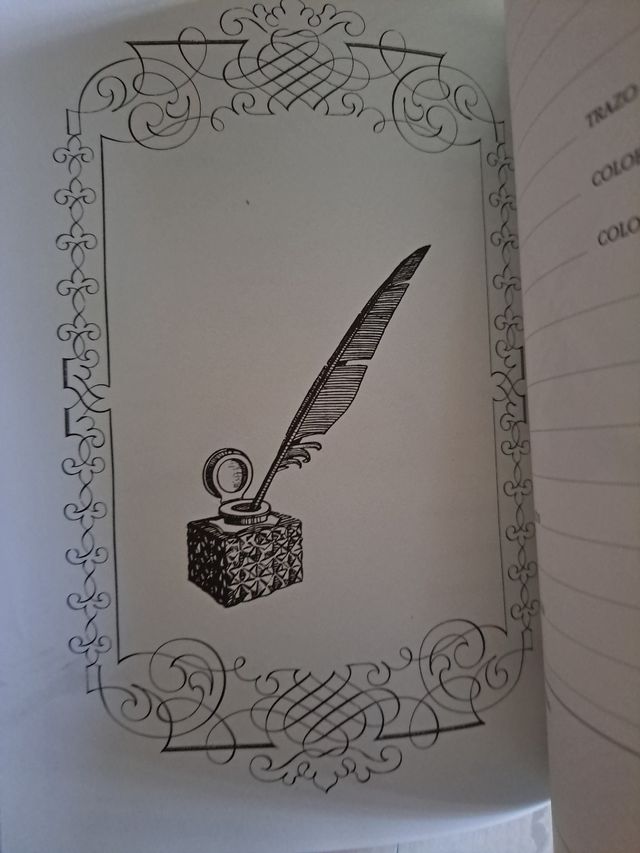 Libro para coleccionistas de plumas