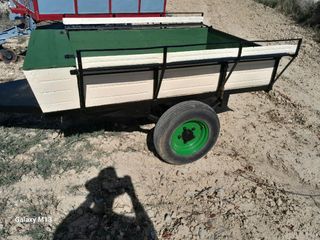 Remolque motocultor motoazada agricola