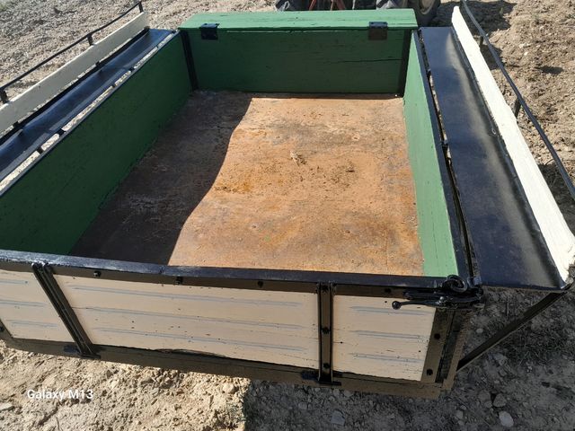 Remolque motocultor motoazada agricola