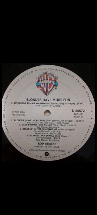 Vinile Rod Stewart - Blondes have more