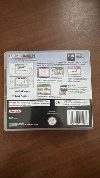 Gioco Nintendo DS “English Training”