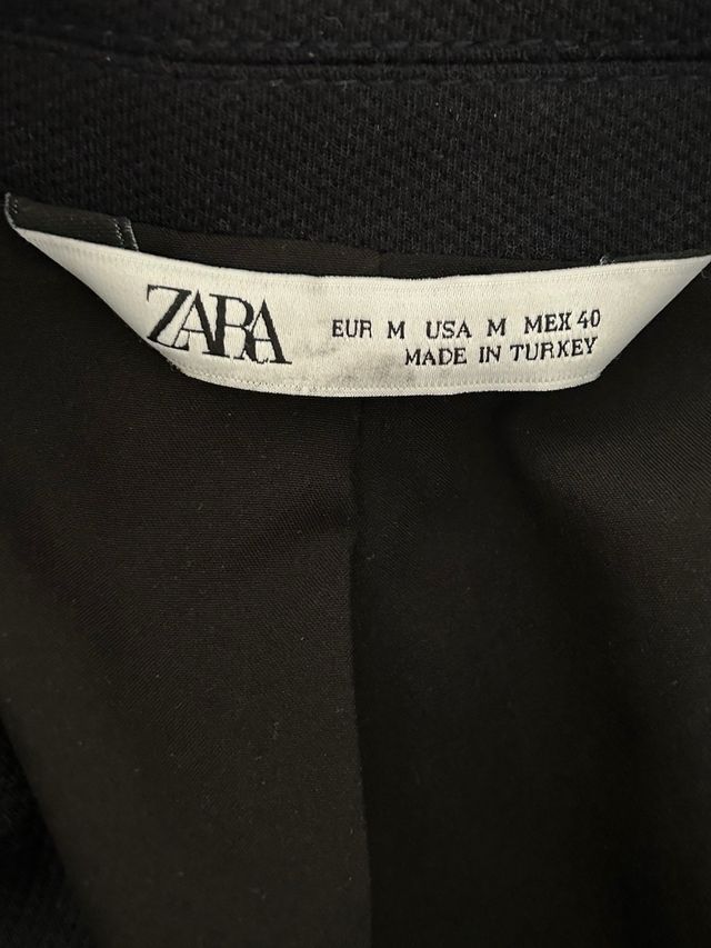 Blazer azul Zara hombre