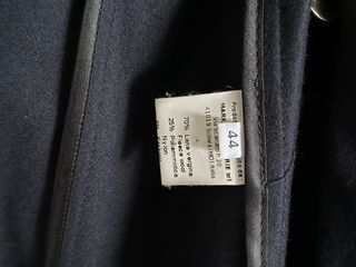 Blazer blu misto cachemire