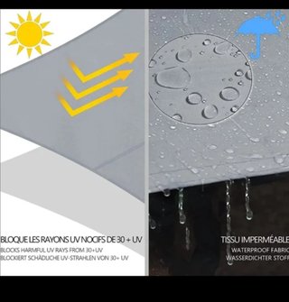 Toldo 3m x 5m