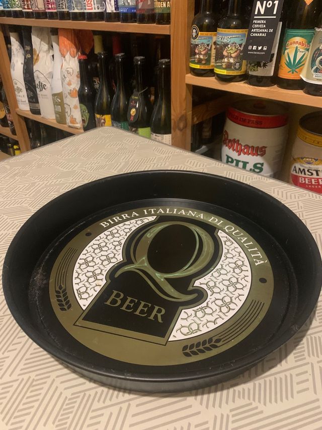 vassoio bar q beer birra italiana di qualità