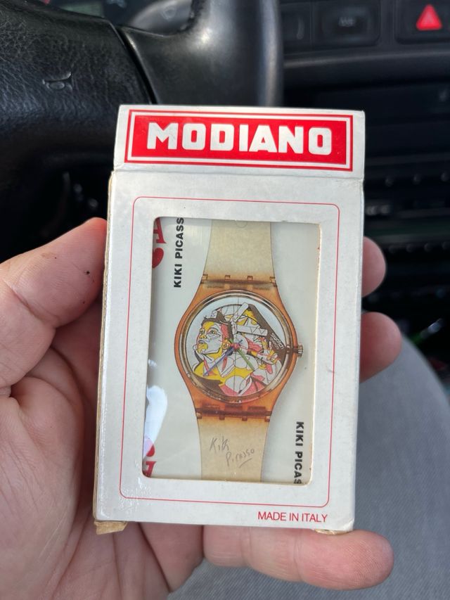 Carte da gioco Swatch anni 90