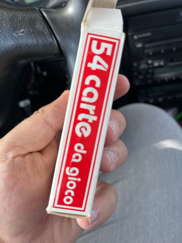 Carte da gioco Swatch anni 90