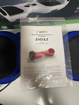 HOVERBOARD con Bluetooth 6.5" Azul + SILLA Oferta