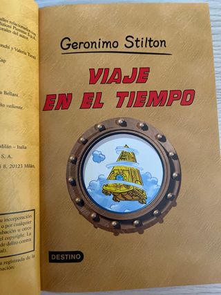 Geronimo Stilton, Viaje en el Tiempo