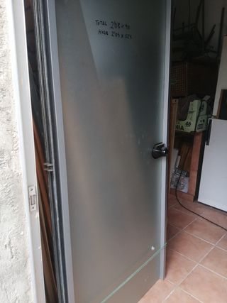 Puerta de cristal
