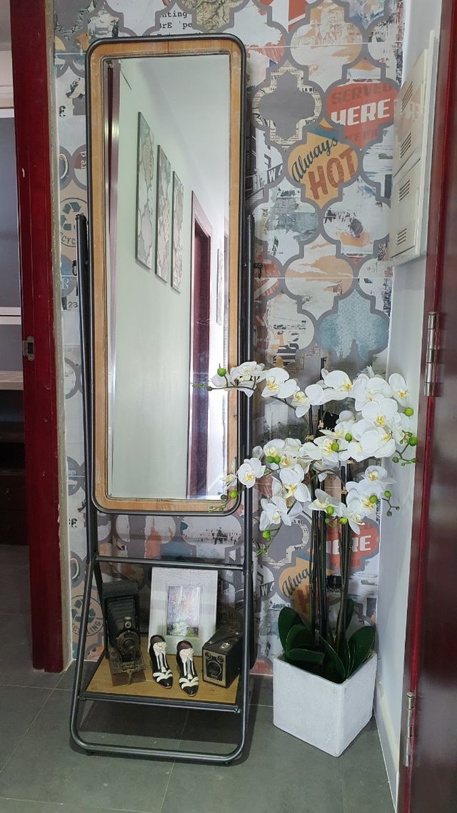 Espejo de pie vintage