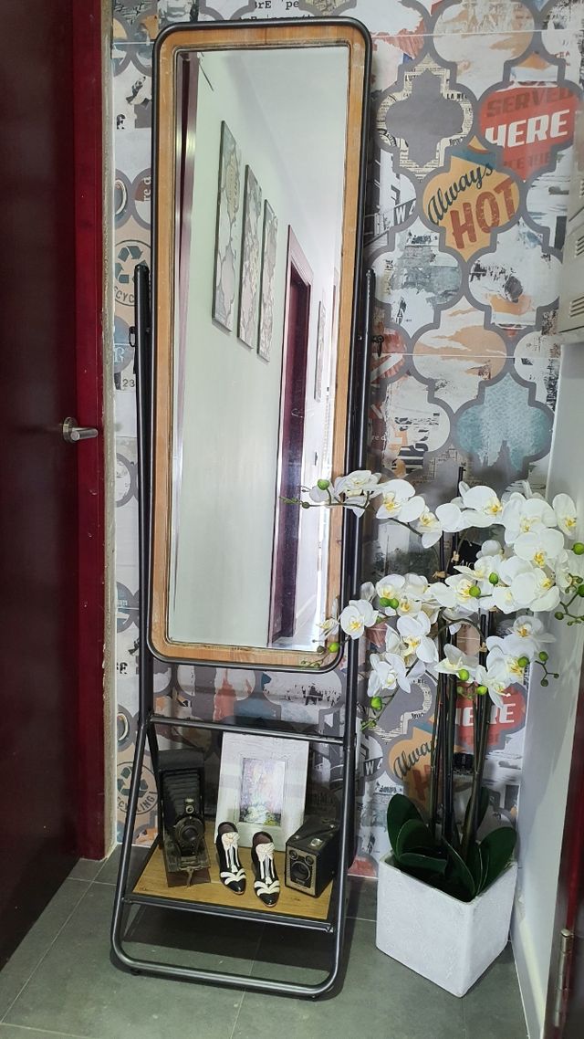 Espejo de pie vintage