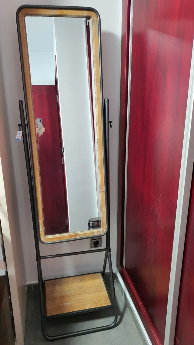 Espejo de pie vintage