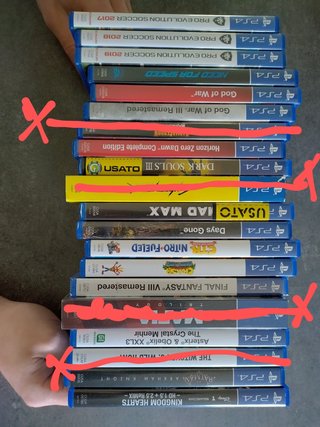 Stock videogiochi ps4