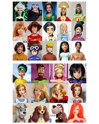 Muñecas Disney por encargo