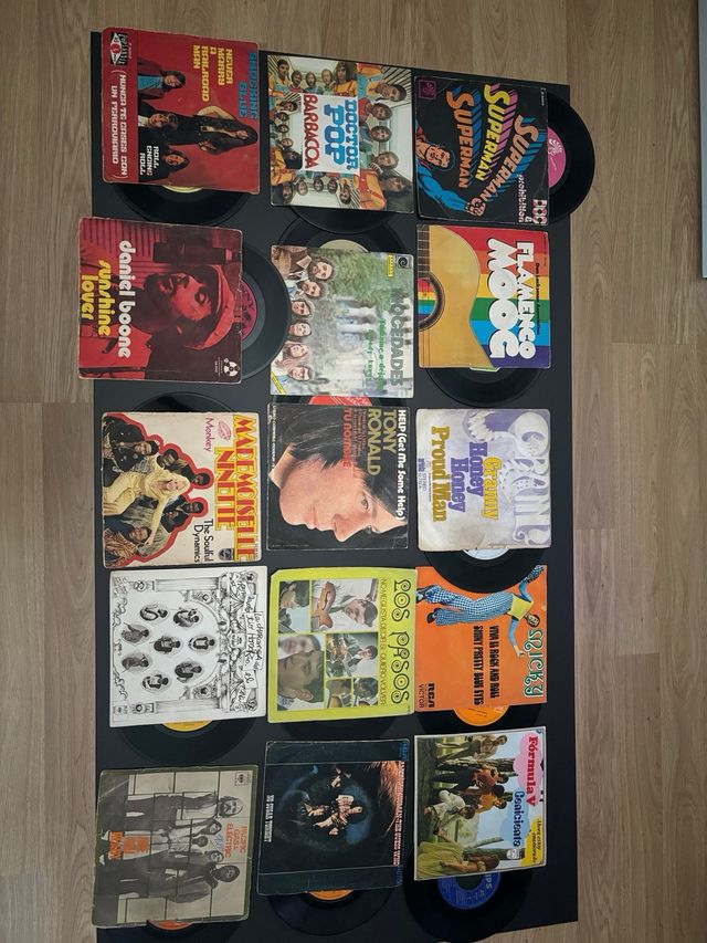 Lote 15 vinilos años 60-70