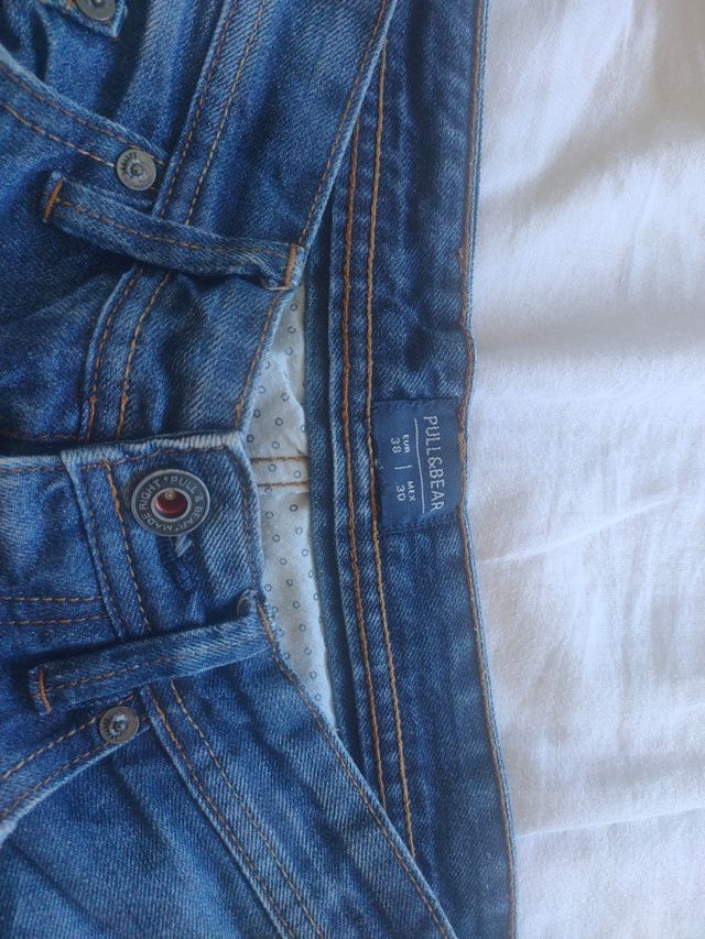 Pantalón vaquero corto pull&bear