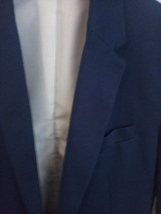 BLAZER HOMBRE  ZARA.AZUL. COMO NUEVA. TALLA L