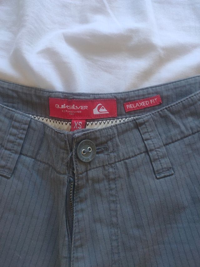 Pantalón corto chino talla xs Quiksilver