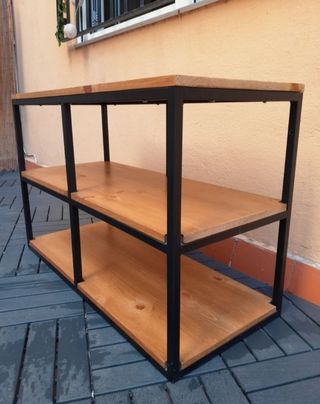 ESTANTERIA ESTILO INDUSTRIAL