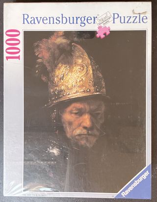 Puzzle 1000 Ravensburger, Rembrandt, Elmo d'oro