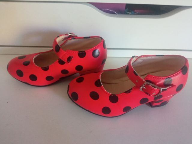 Zapatos de flamenco talla 24