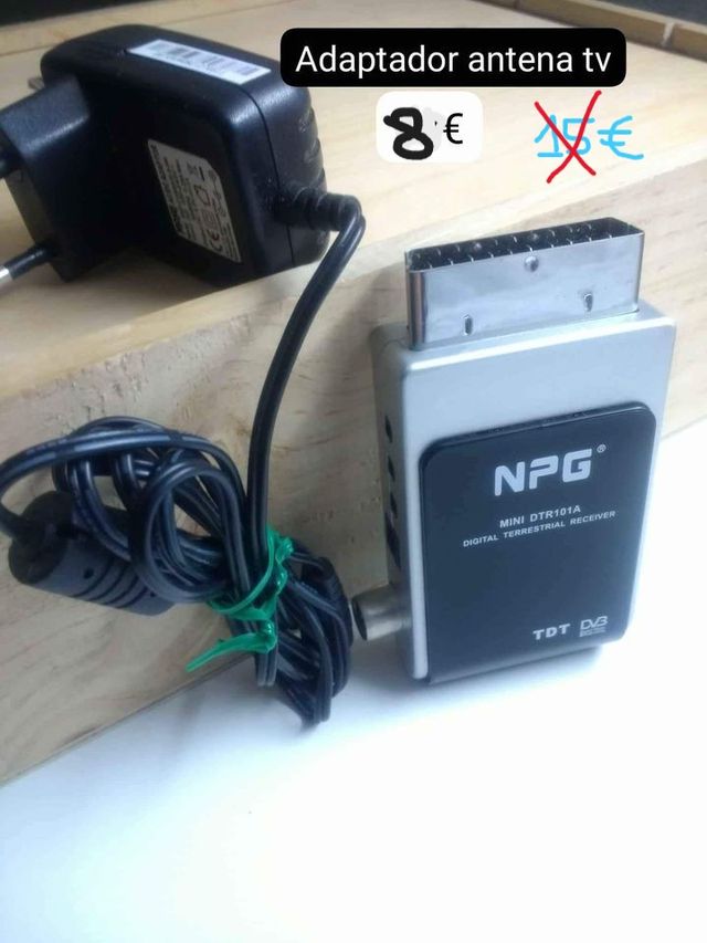 Tdt.Adapt.antena(8) y Codif.canales(15€)