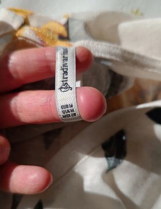 Camiseta sin mangas estampado de flores