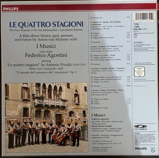 Le quattro stagioni (Laser disc - cdv)