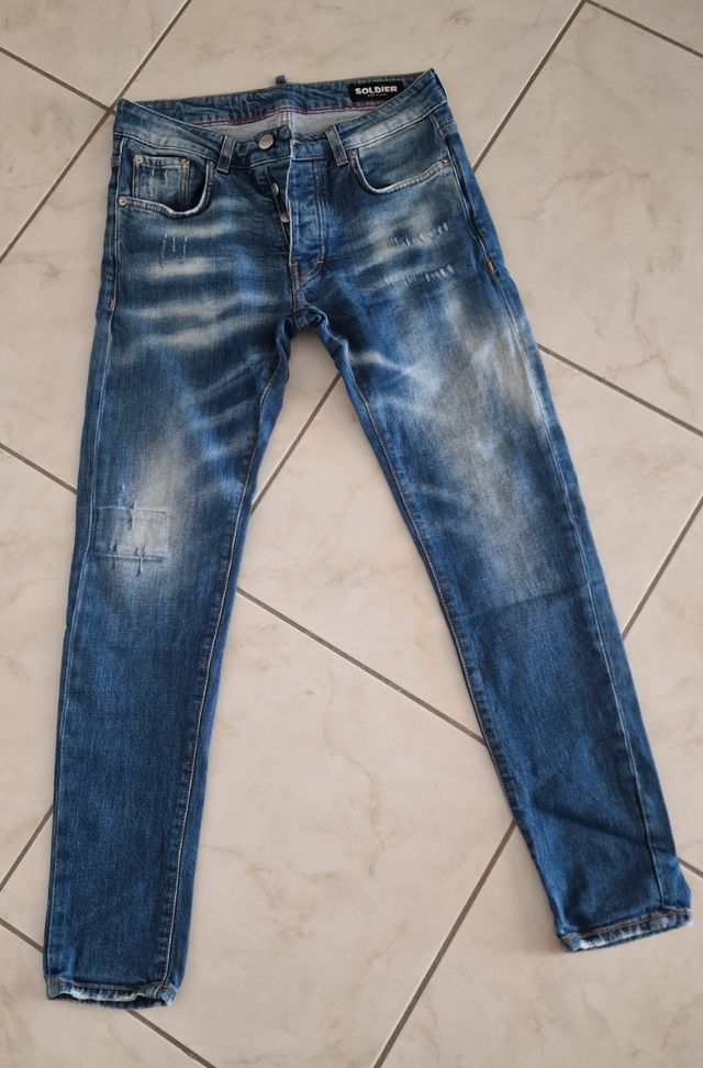 Jeans ragazzo soldier