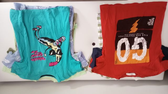 Camisetas manga corta niño TODAS POR 10€