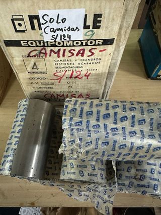 Equipo motor S/124 completo y juego camisas