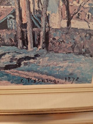 Quadro riproduzione Camille Pissarro 1872