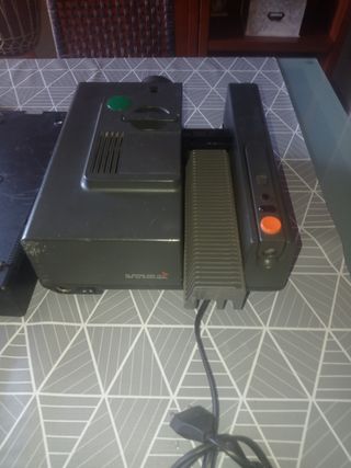 Proyector de diapositivas.