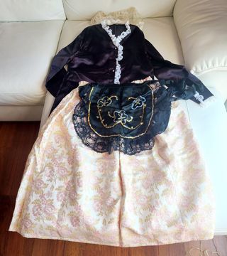 Traje alicantina niña vintage 