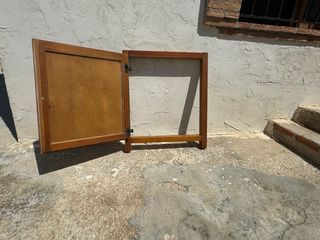 Puerta de madera maciza para hueco