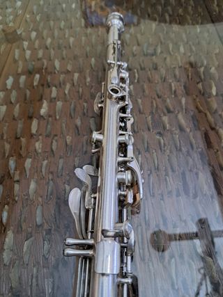 Clarinete metal Gladiator americano + estuche nuev