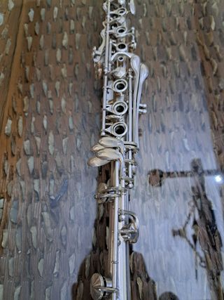 Clarinete metal Gladiator americano + estuche nuev