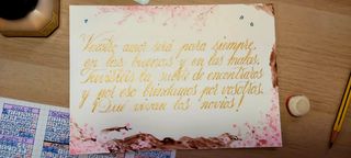 Tarjetas para eventos hechas a mano
