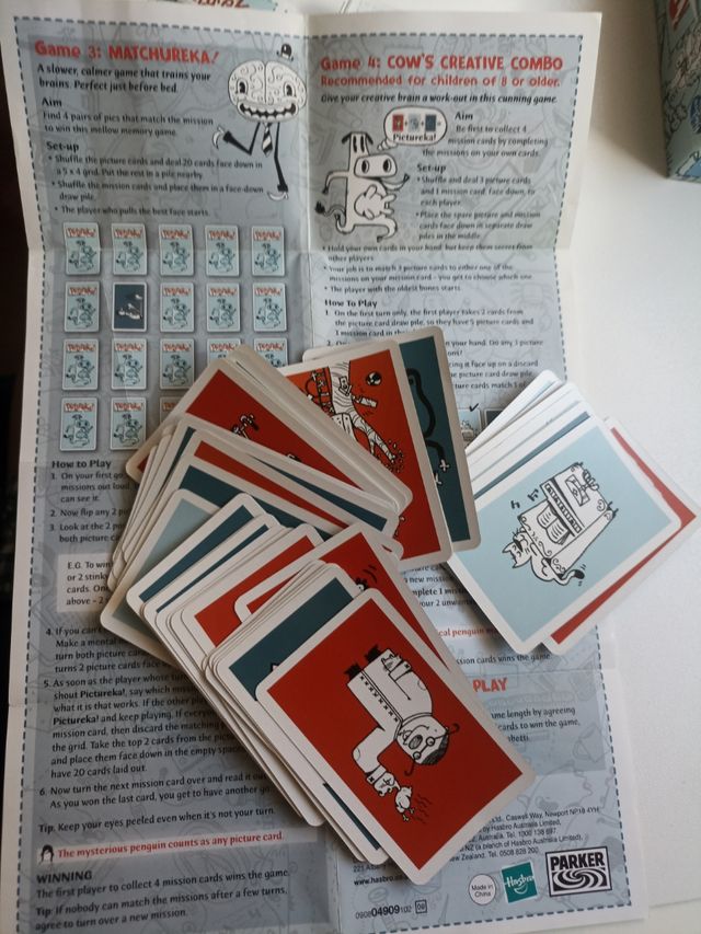 pictureka tamaño bolsillo en ingles