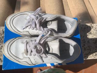 Zapatillas adidas blancas tenis T40