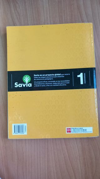Libro Matemáticas 1 bachillerato SM
