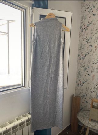 Vestido largo de punto