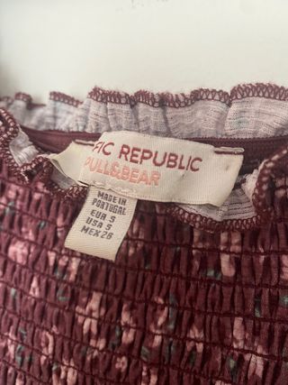 Top con mangas Pull & Bear
