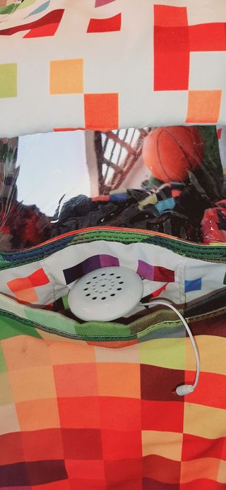 Silla de paseo con bolsillo para tablet