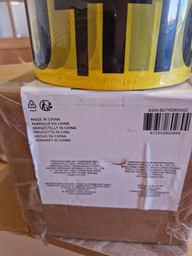 Cinta adhesiva caution