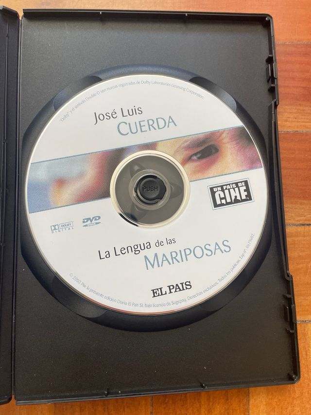 Dvd La lengua de las mariposas